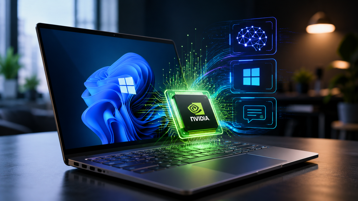 Nvidia y Microsoft quieren que la próxima gran IA viva dentro de tu PC