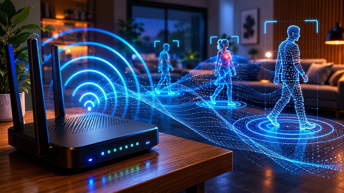 Tu router WiFi no solo da Internet: también puede convertirse en un sensor de presencia