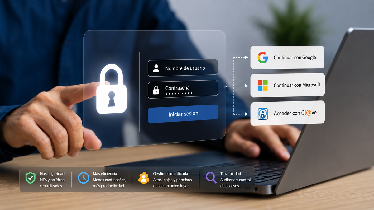 SSO: por qué iniciar sesión con Google, Microsoft o Cl@ve no es solo comodidad