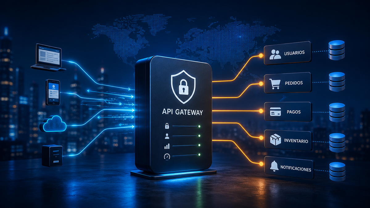 API Gateway: la puerta de entrada que ordena y protege las APIs