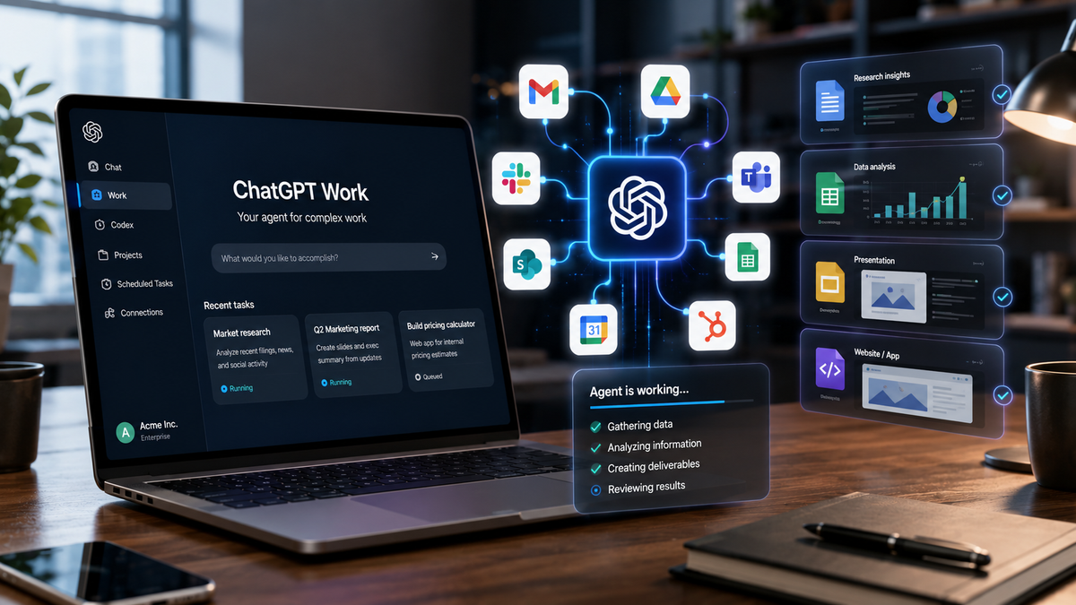 ChatGPT Work: qué es, cómo funciona y quién puede usarlo