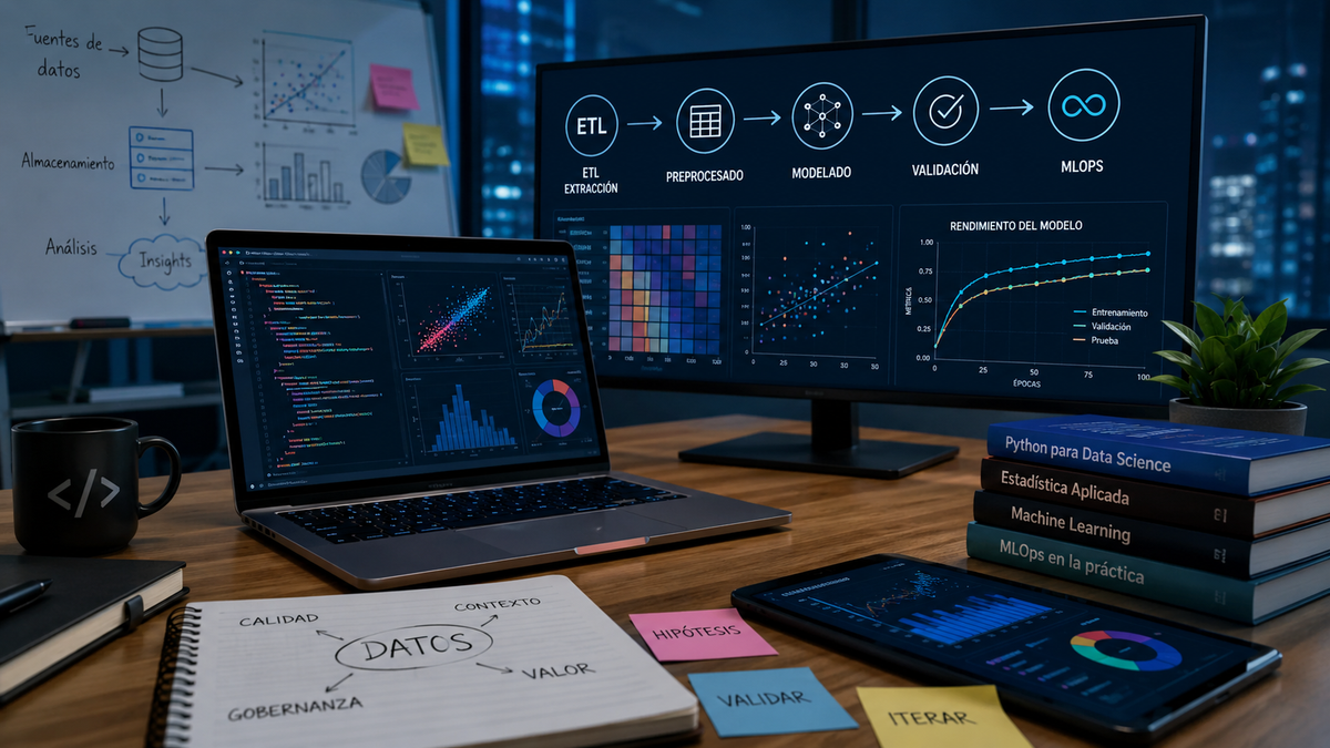 Ciencia de datos de principio a fin: del ETL al MLOps