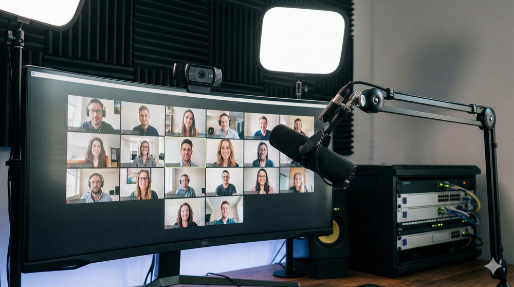 Cómo lograr la Videoconferencia Perfecta: Herramientas, Calidad y Streaming