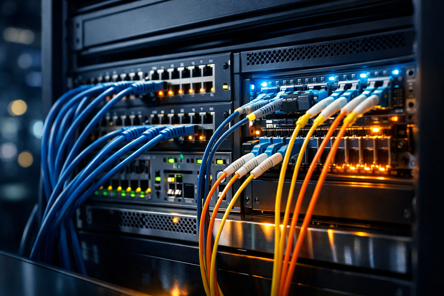 Sistemas de cableado y equipos de interconexión: El "hierro" que sostiene la nube