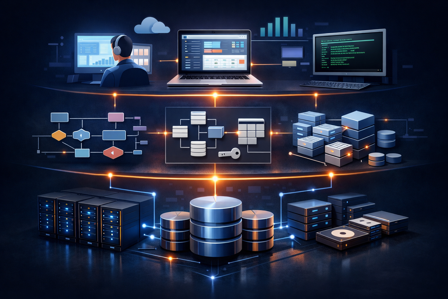 Qué es un SGBD y por qué el modelo ANSI sigue siendo clave para entender una base de datos