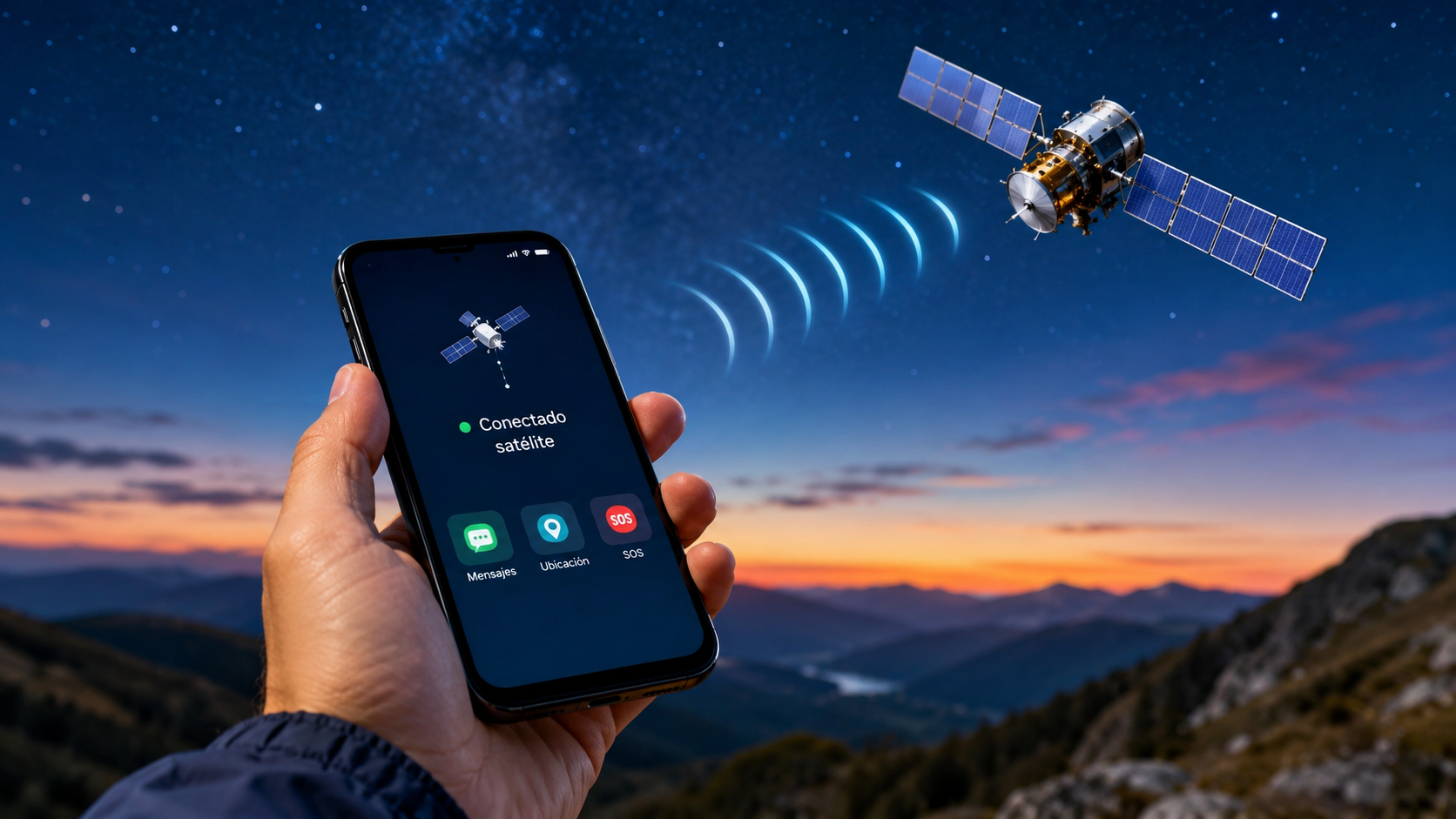 Móvil por satélite: la cobertura empieza a salir de las antenas terrestres