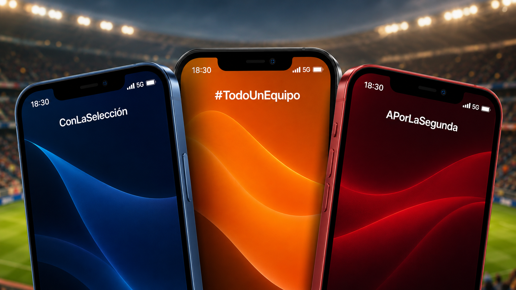 Movistar, Orange y Vodafone cambian el nombre de su red móvil por el Mundial