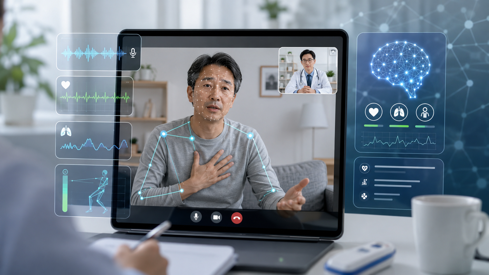 Google lleva su IA médica AMIE a las videollamadas: ya puede observar al paciente mientras conversa