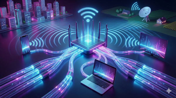 🚀 ¿Cómo llega la magia del Internet a tus pantallas? FTTH, GPON, LTE y más...