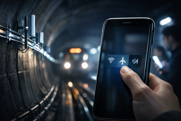 ¿Sirve poner el modo avión al perder cobertura en el Metro?