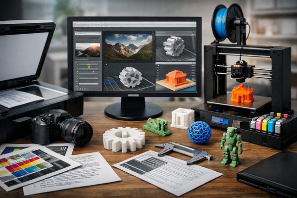 Tratamiento de imágenes, digitalización e impresión 3D