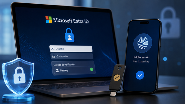 Microsoft retirará el SMS en Entra ID: las passkeys toman el relevo