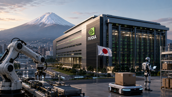 Japón y NVIDIA construyen una infraestructura nacional de IA para robots